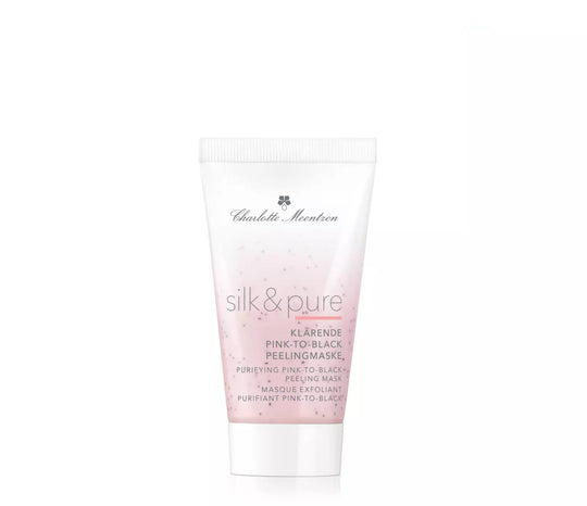 SILK & PURE Klärende Pink to Black Peelingmaske