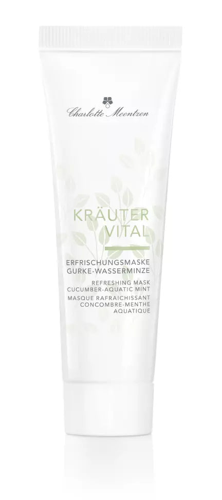 KRÄUTERVITAL Erfrischungsmaske Gurke-Wasserminze